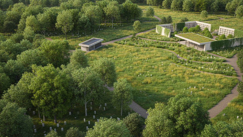 Cemitérios mais sustentáveis e integrados ao meio ambiente, destaca Tiago Schietti.